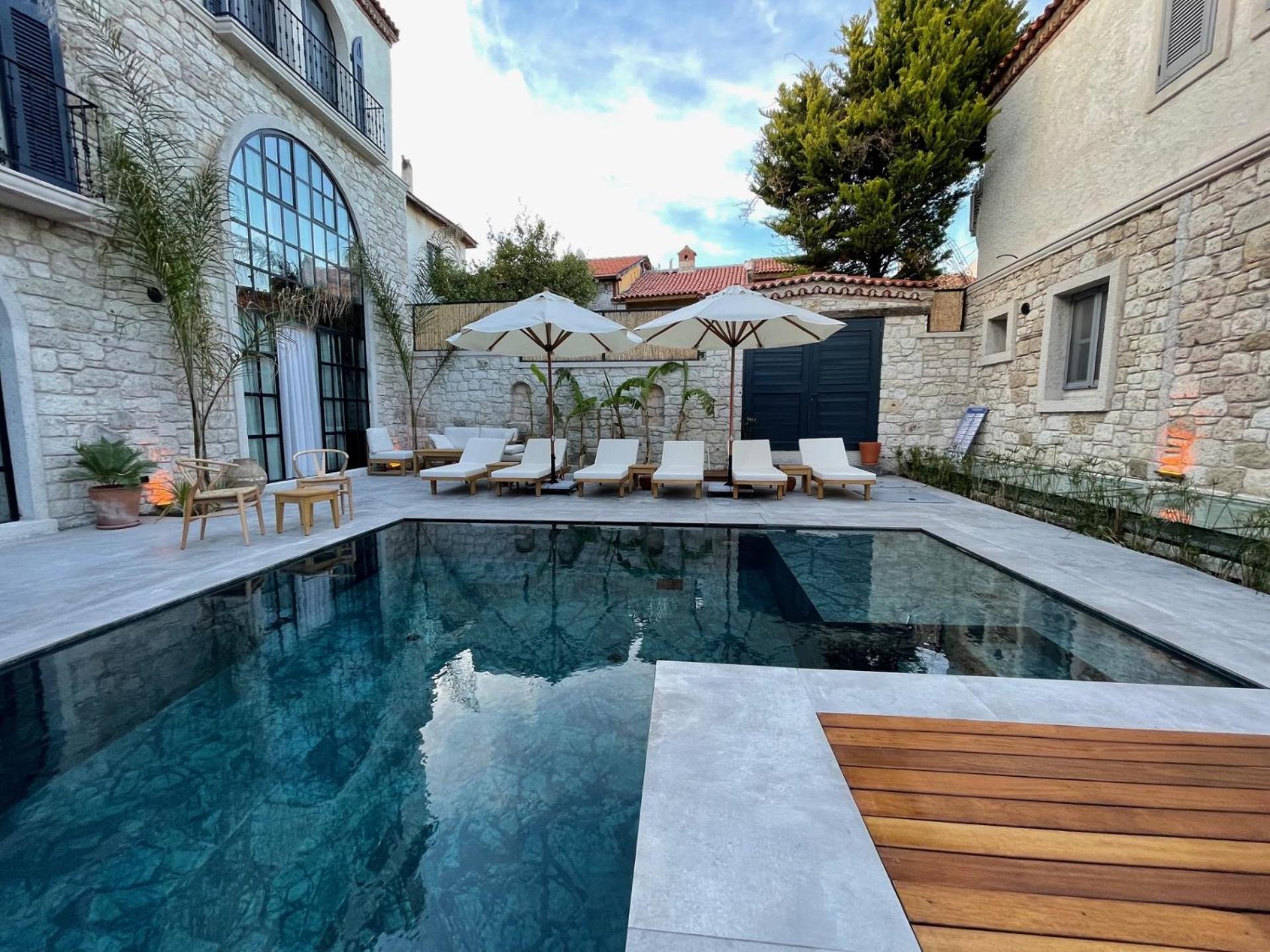 Rhea Alacati Boutique Hotel Bagian luar foto